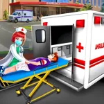 Ambulance Doctor Hospital Game Icon