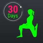 30 Day Fitness Challenges ~ Daily Workout Pro Icon