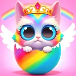 Merge Cute Animals: Pets Games Icon