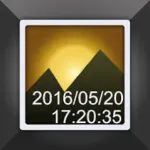 Timestamp Photo and Video Icon