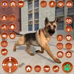 Dog Simulator Pet Dog Games Icon