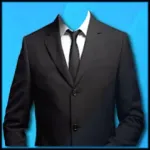 formal Men suit photo editor Icon