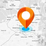 Live Mobile Location & Address Icon