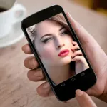 Mobile Photo Frame Icon