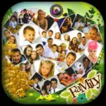 Family Photo Frame Editor Icon
