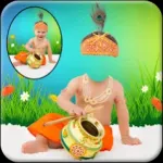 Bal Krishna Photo Suit Icon