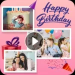 Birthday Video Maker Icon