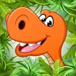 Dino puzzle & games for kids Icon