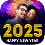 New Year Photo Frames - 2025 Icon