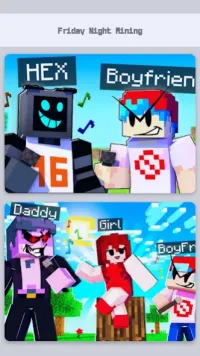 FNF Mod for Minecraft PE - Fri 1.0.1 Screenshot