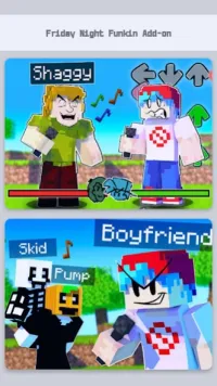 FNF Mod for Minecraft PE - Fri 1.0.1 Screenshot