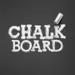 Blackboard-Chalk writing board Icon