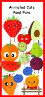 Punny Food - Animated Stickers Icon