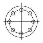 Flange Hole Marker Icon