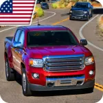 Pickup Truck Racing Truck Game Icon