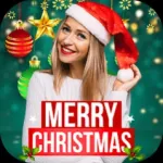 Happy Christmas Photo Frames Icon