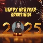 Happy Newyear Greetings Icon