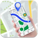 Mobile Number Tracker On Map Icon