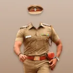 Police Suit Photo Editor Icon