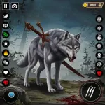 Wild Wolf Simulator Games Icon