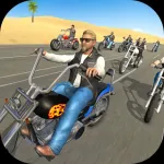Real Gangster Bike Racing Games Best City Gangster Motorbikes Icon