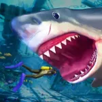 Angry Shark Games: Game 2024 Icon
