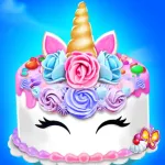 Unicorn Cake Maker-Bakery Game Icon