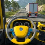 US Truck Driving - Truck Cargo Icon