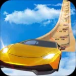 impossible stunts ramp desert car Icon