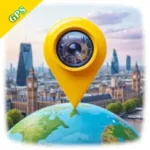 GPS Camera & GPS Earth Maps Icon