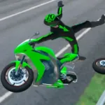 Moto Crash Simulator: Accident Icon