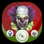 Scary Clown Face Photo Editor Icon