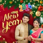 Happy New Year Photo Frames Icon