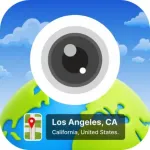 Geotag Map Camera - GPS Camera Icon