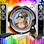 Dj photo editor: frames Icon