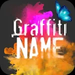 Smoke Graffiti Name Art Maker Icon