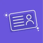 Business Card Design Maker Icon