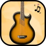 Acoustic Bass Guitar Icon