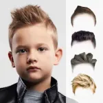 Boy Hair Photo Editor Icon