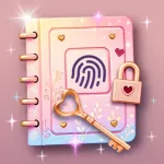 My Secret Diary with Lock Icon