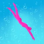 Purple Diver Icon