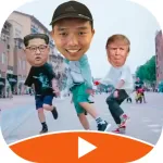 Add Face To Video Reface video Icon