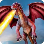 House Dragon Attack Simulator Icon
