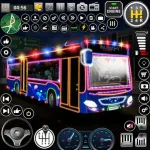 City Bus Europe Coach Bus Game Icon