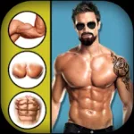 Man Fit Body Photo Editor: Abs Icon