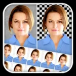 Passport Size Photo Maker Icon