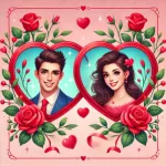 Romantic Frames & Photo Editor Icon