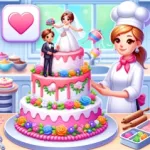 Wed Party Cake Factory Game Icon