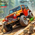 4X4 Offraod Jeep Driving Games Icon