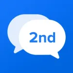 Second Texting Number Icon